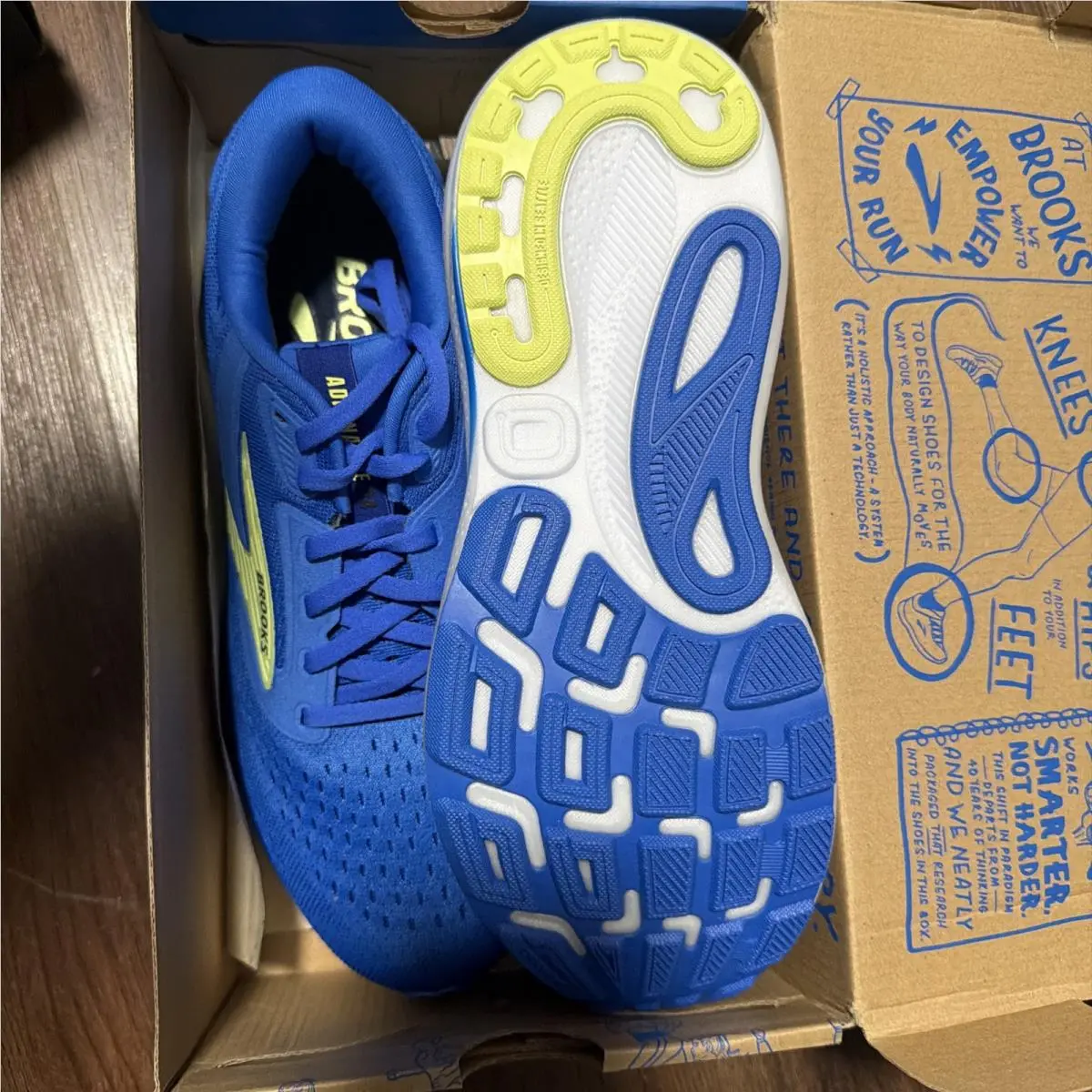 Brooks shoes - Brooks Adrenaline GTS 24 - Adrenaline GTS - 110437-1D-434 - Blue 1