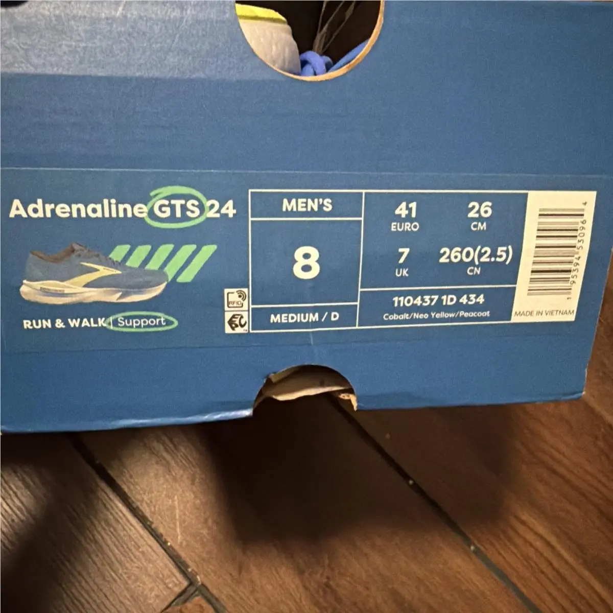 Brooks shoes - Brooks Adrenaline GTS 24 - Adrenaline GTS - 110437-1D-434 - Blue 3
