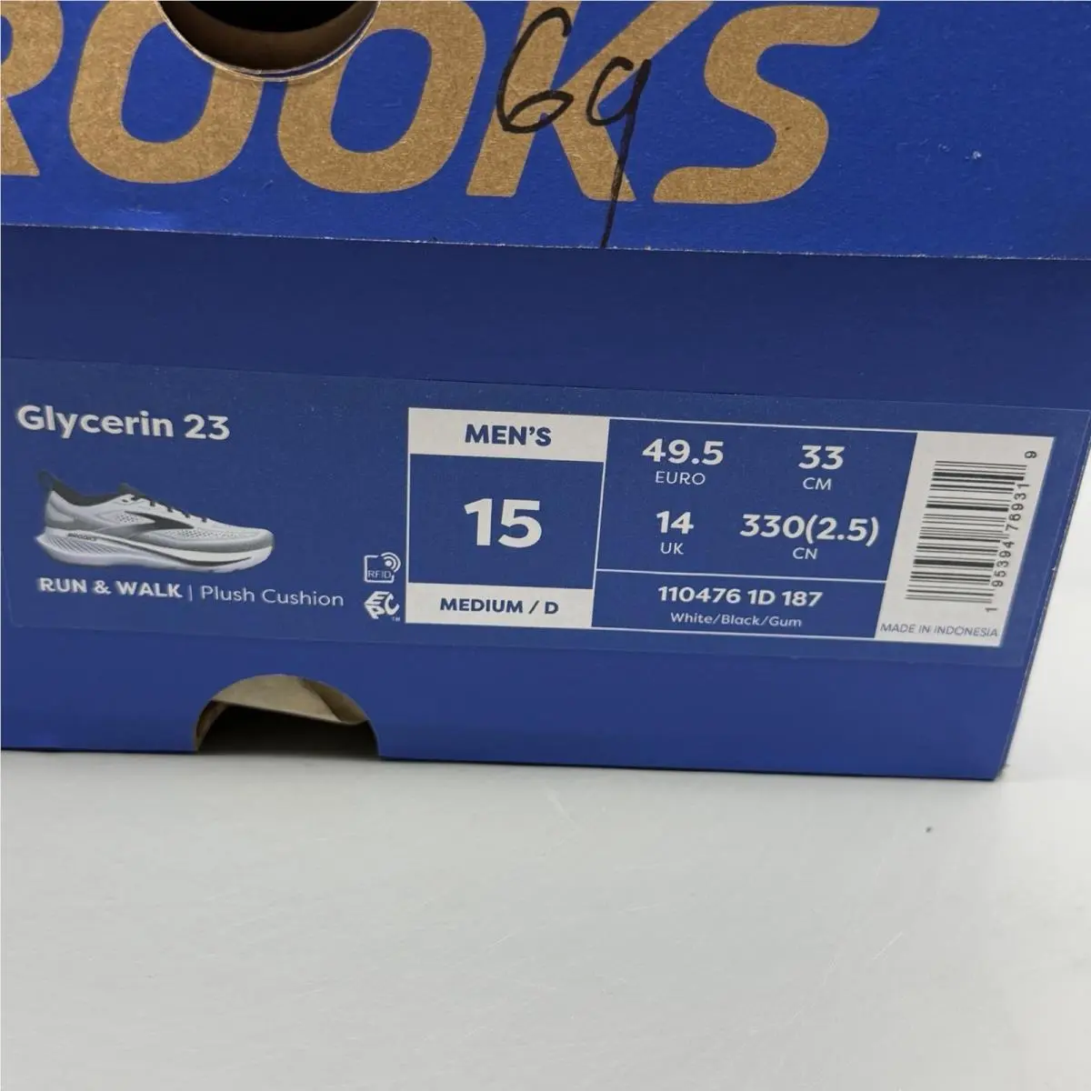 Brooks shoes - Glycerin 23 - Glycerin - 1104761D187 - White 12