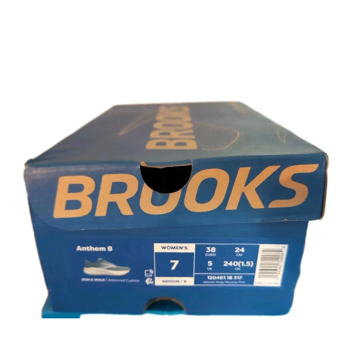 Brooks shoes - Anthem 8 - Anthem - 1204611B-317 - Atlantic Deep Skyway Pink (UPC: 0195394749984) 8