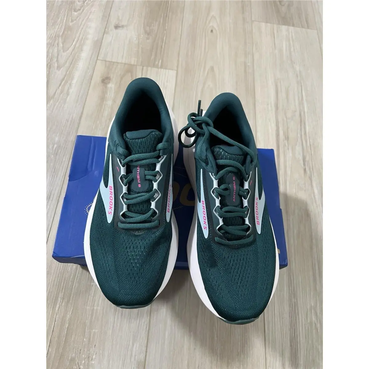 Brooks Womens Anthem 8 Size 8.5B Sneakers Atlantic Deep 1204611B-317