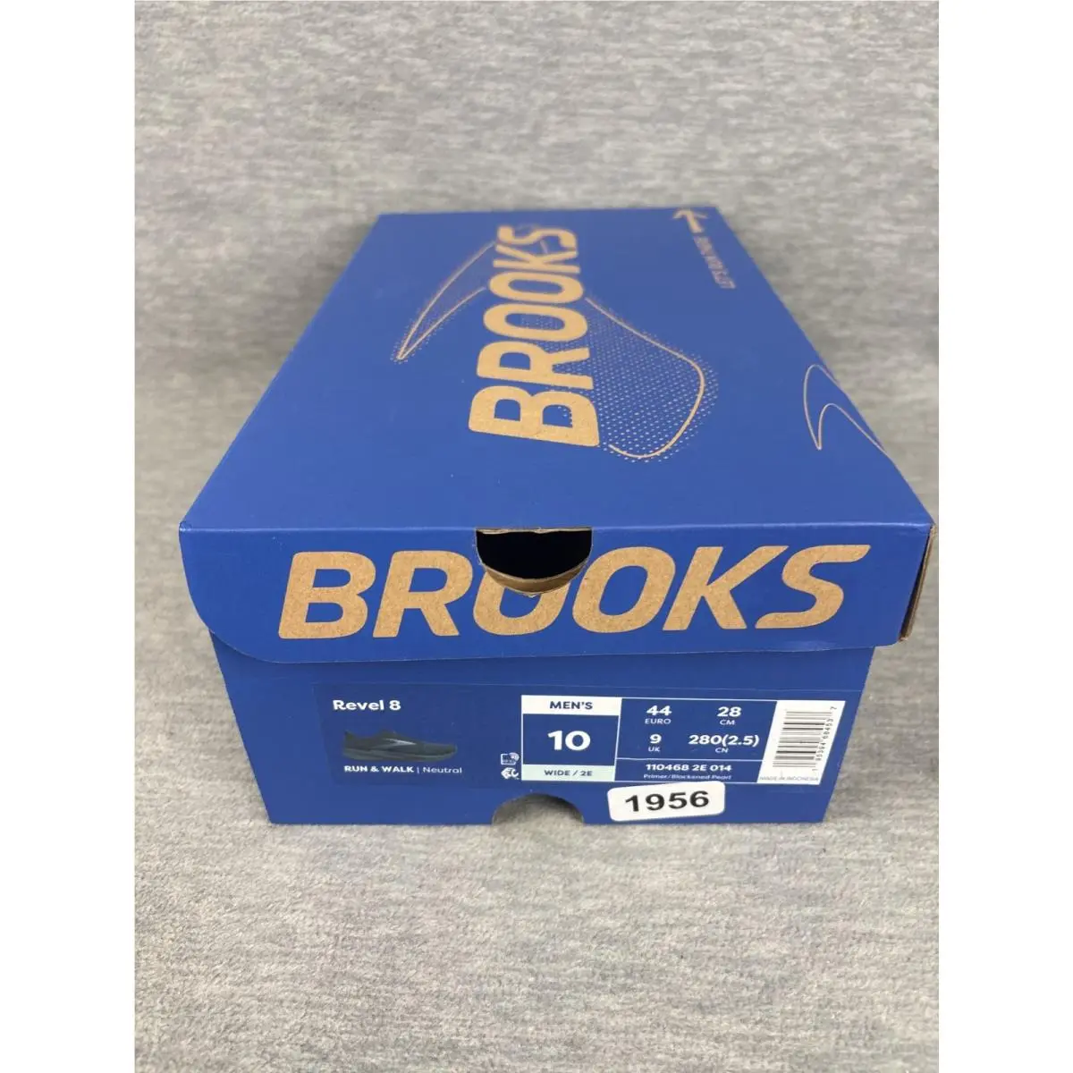 Brooks shoes - Brooks Revel - Revel - 110468 2E 014 - Black 10