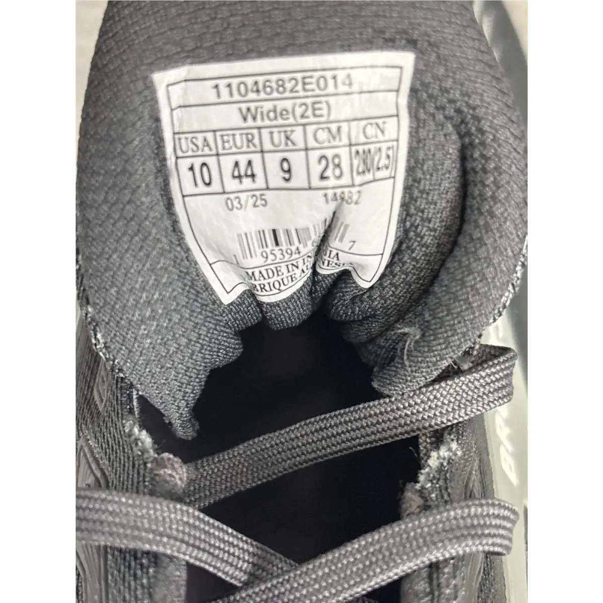 Brooks shoes - Brooks Revel - Revel - 110468 2E 014 - Black 5