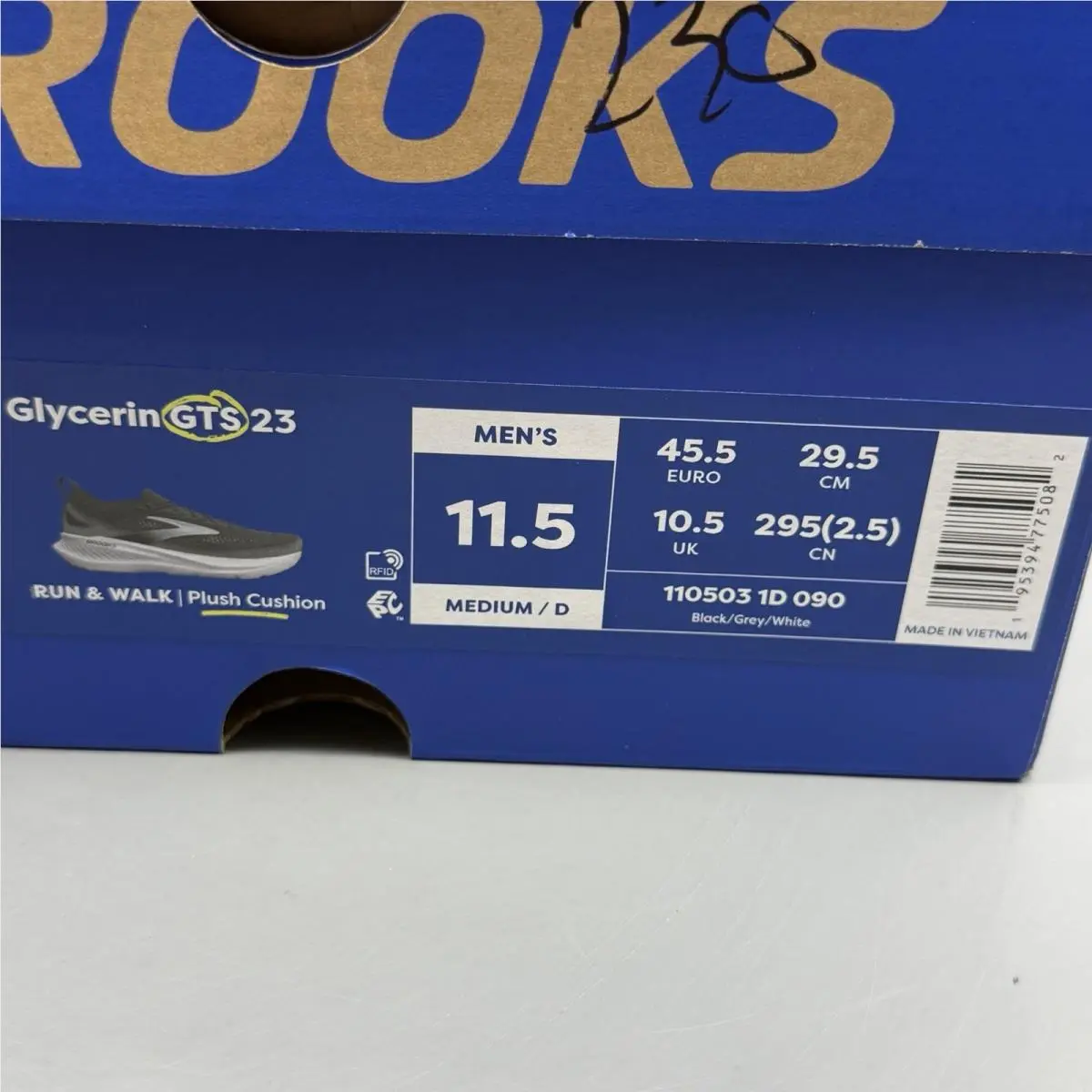 Brooks shoes - Glycerin GTS 23 - Glycerin GTS - 1105031D090 - Black 12
