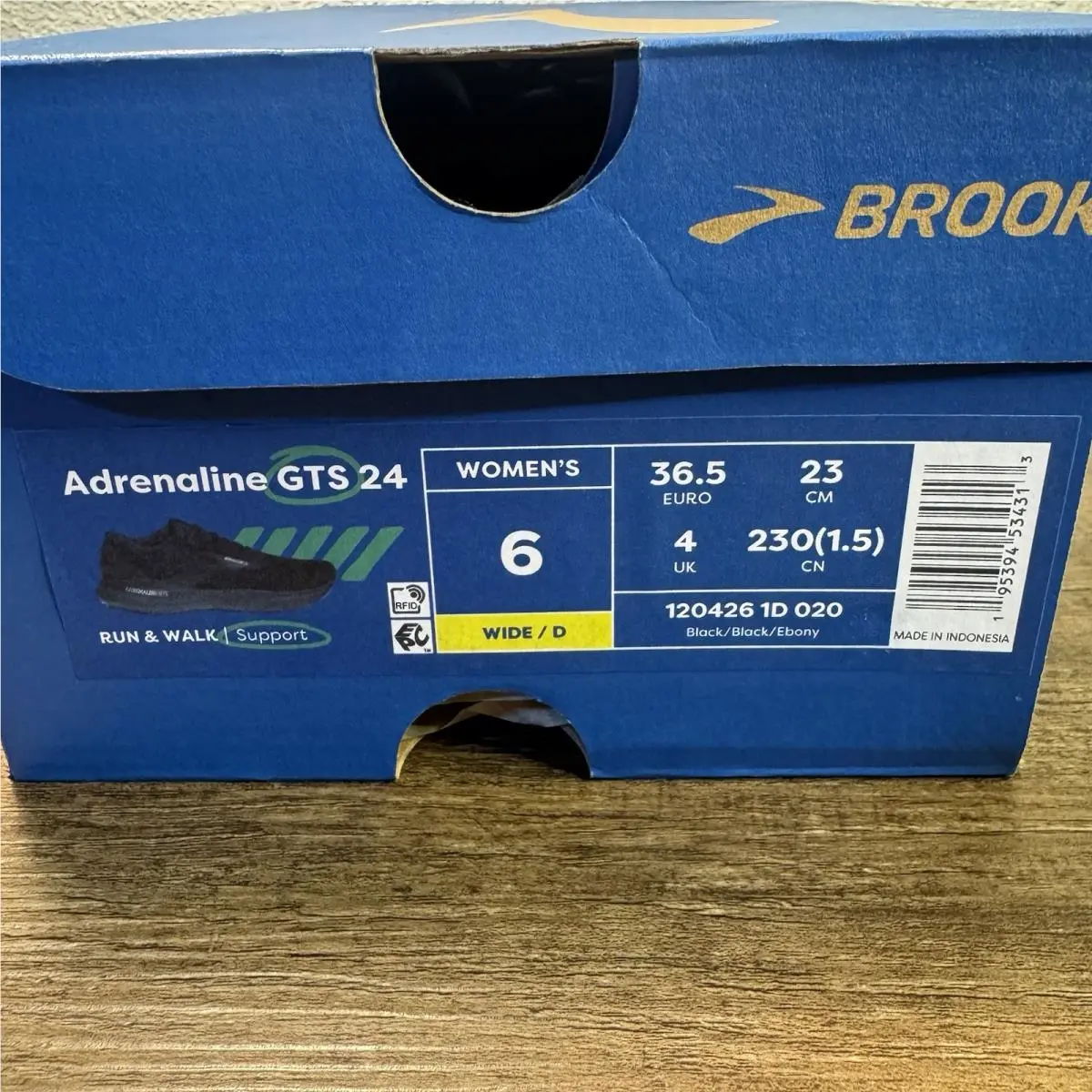 Brooks shoes - Brooks Adrenaline GTS 24 - Adrenaline GTS - 1204261D020 - Black 0