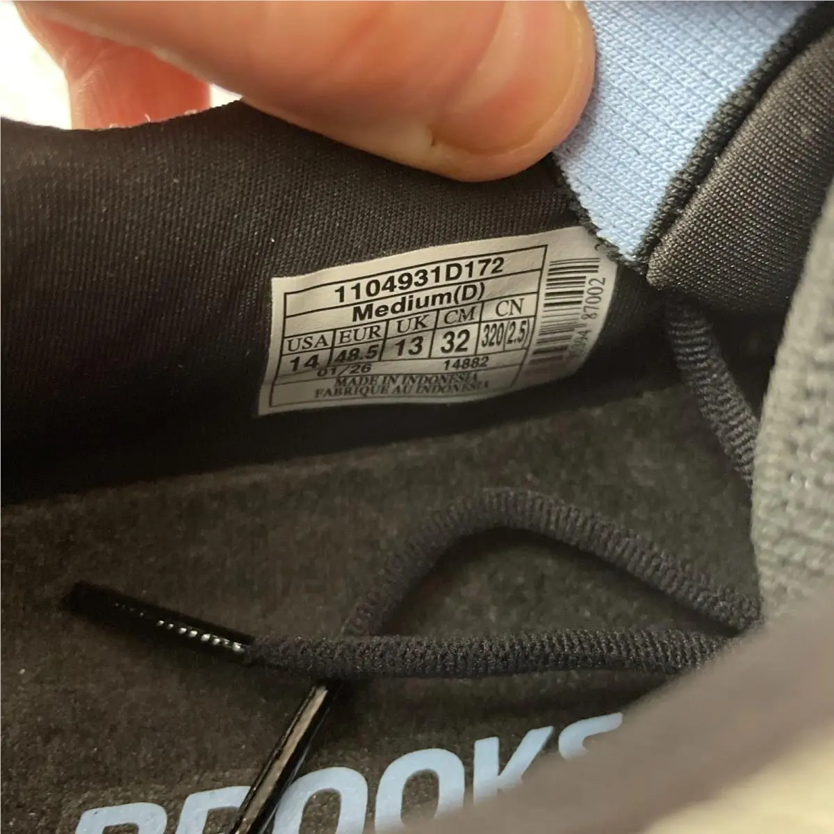 Brooks shoes - Brooks Ghost - Ghost - Blue (UPC: 195394870022) 7