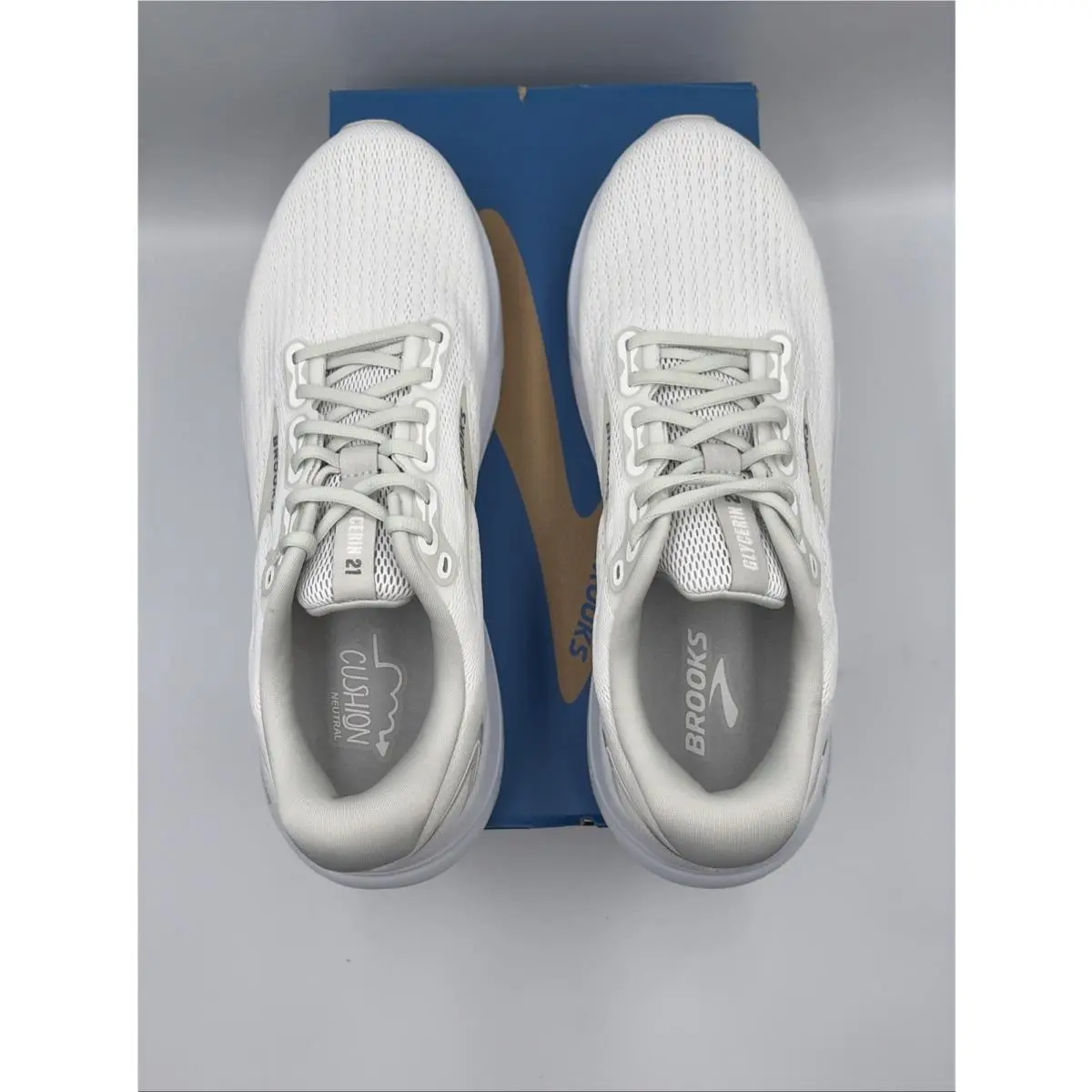 Brooks shoes - Brooks Glycerin 21 - Glycerin - 1104191D151 - White 4