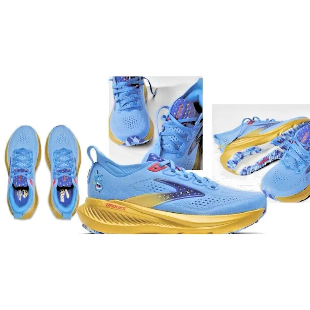 2026 Rundisney Springtime Brooks Genie Glycerin 23 Womens Size 10 Aladdin Disney