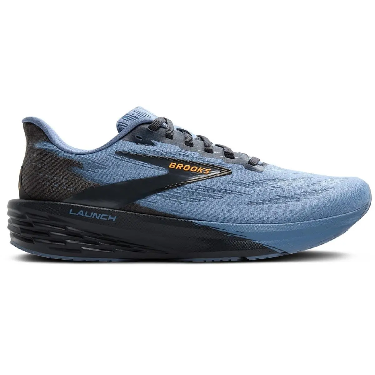Nwob Brooks Launch 11 Men`s Running Shoe Athletic Casual Sz 8 - Blue