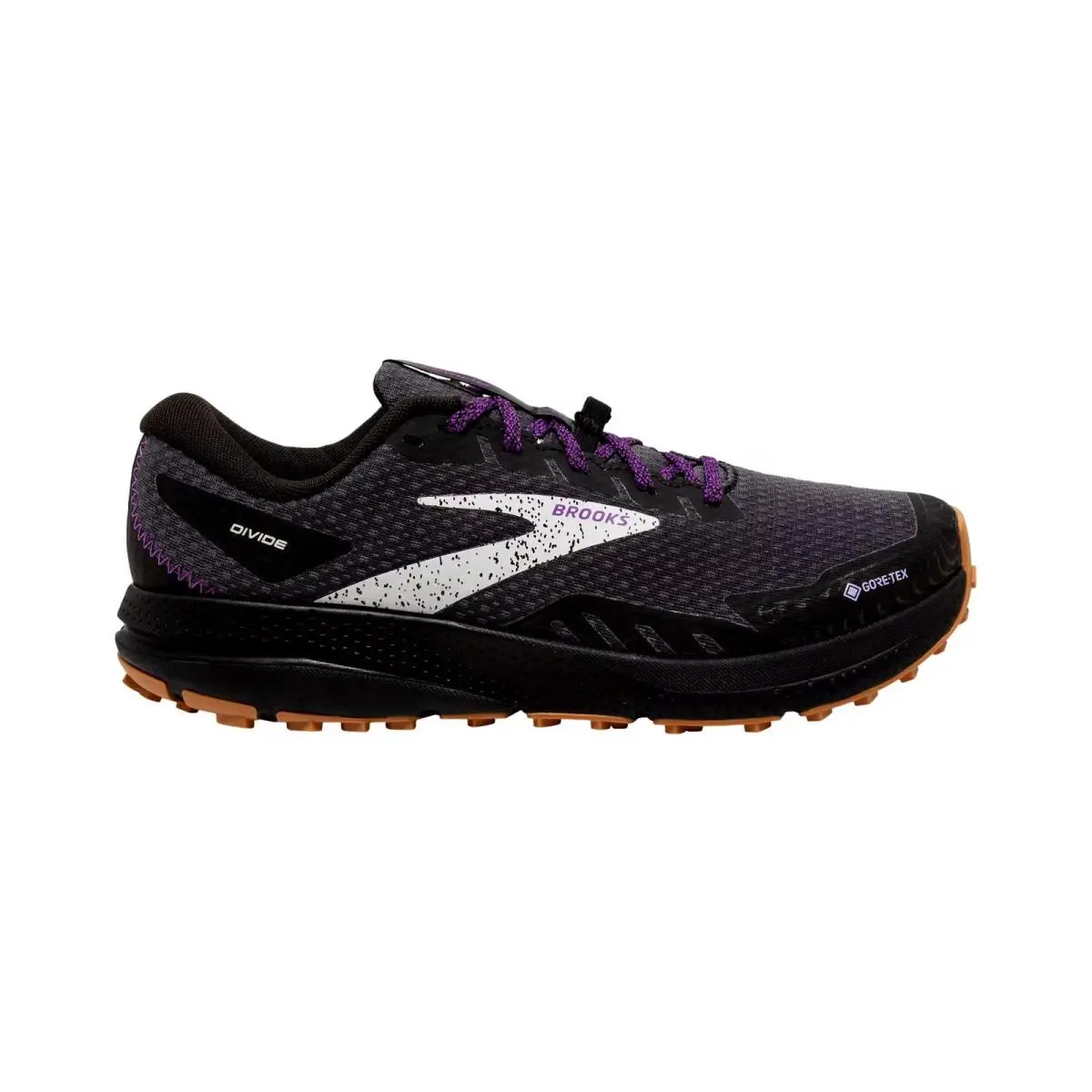 Brooks Divide 4 Gtx Black / Blackened Pearl / Purple 120393 1B 073 Women`s Size