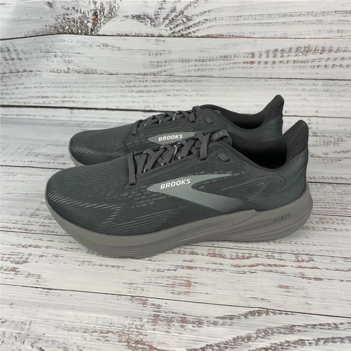 Brooks shoes - Brooks Revel 8 - Revel - Gray (UPC: 195394684513) 5