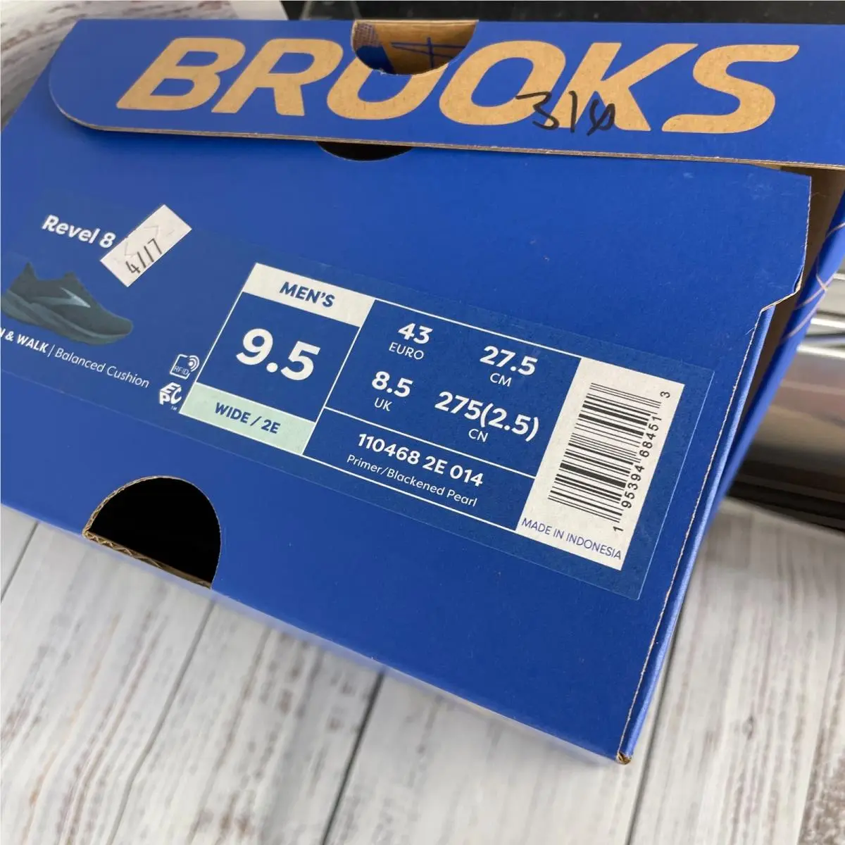 Brooks shoes - Brooks Revel 8 - Revel - Gray (UPC: 195394684513) 9