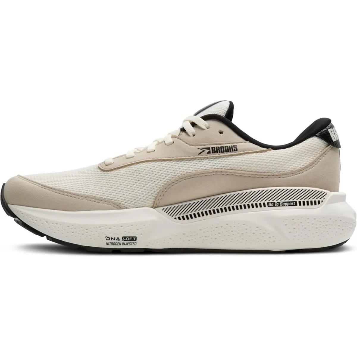 Brooks shoes - Coconut/SilverLining/Black (UPC: 195394610208) 0