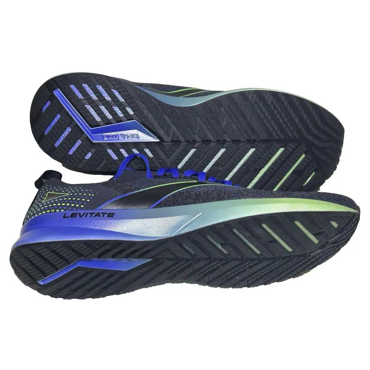 Brooks shoes - Brooks Levitate 5 - Levitate - 110372-1D-019 - Ebony/Gecko/Dazzling 9
