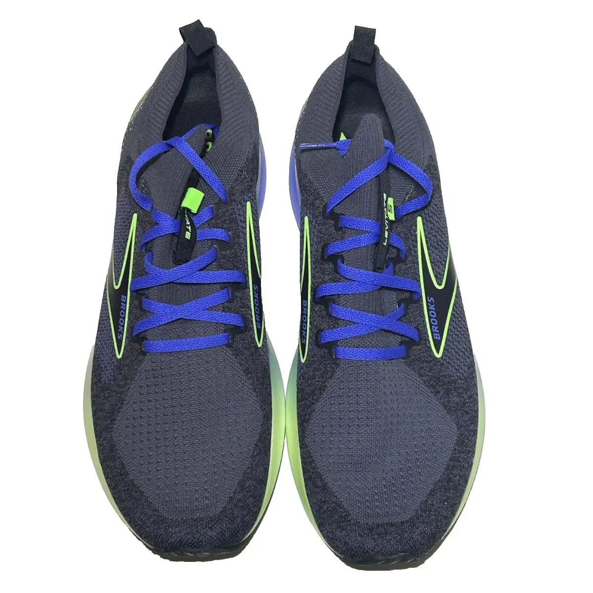 Brooks shoes - Brooks Levitate 5 - Levitate - 110372-1D-019 - Ebony/Gecko/Dazzling 4