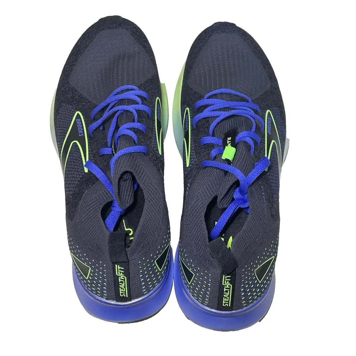 Brooks shoes - Brooks Levitate 5 - Levitate - 110372-1D-019 - Ebony/Gecko/Dazzling 7
