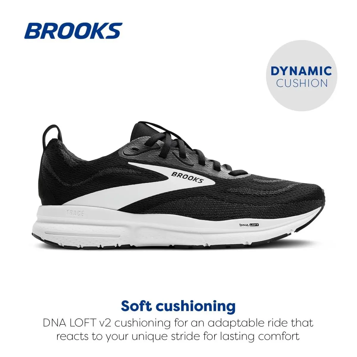 Brooks shoes - 1104521D090 - 1104521D090 - Black/Grey/White (UPC: 195394623352) 0