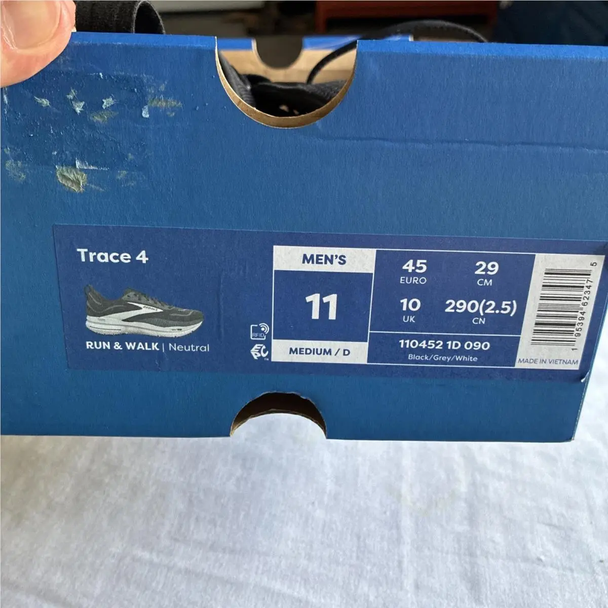 Brooks shoes - 1104521D090 - 1104521D090 - Black/Grey/White (UPC: 195394623574) 11