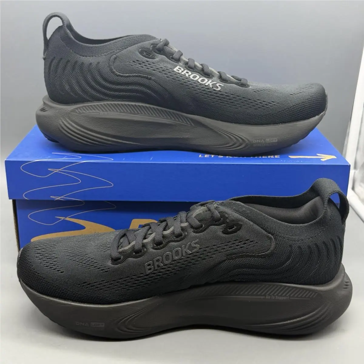 Brooks shoes - Brooks Adrenaline GTS 25 - Adrenaline GTS - 1204431B693 - Black (UPC: 0195394664775) 1