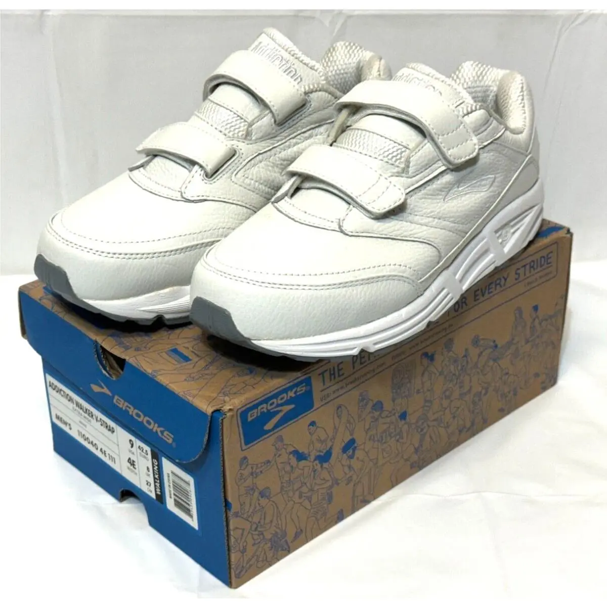 Brooks shoes - Brooks Addiction Walker - Addiction Walker - 110040 - White (UPC: 883439092675) 1