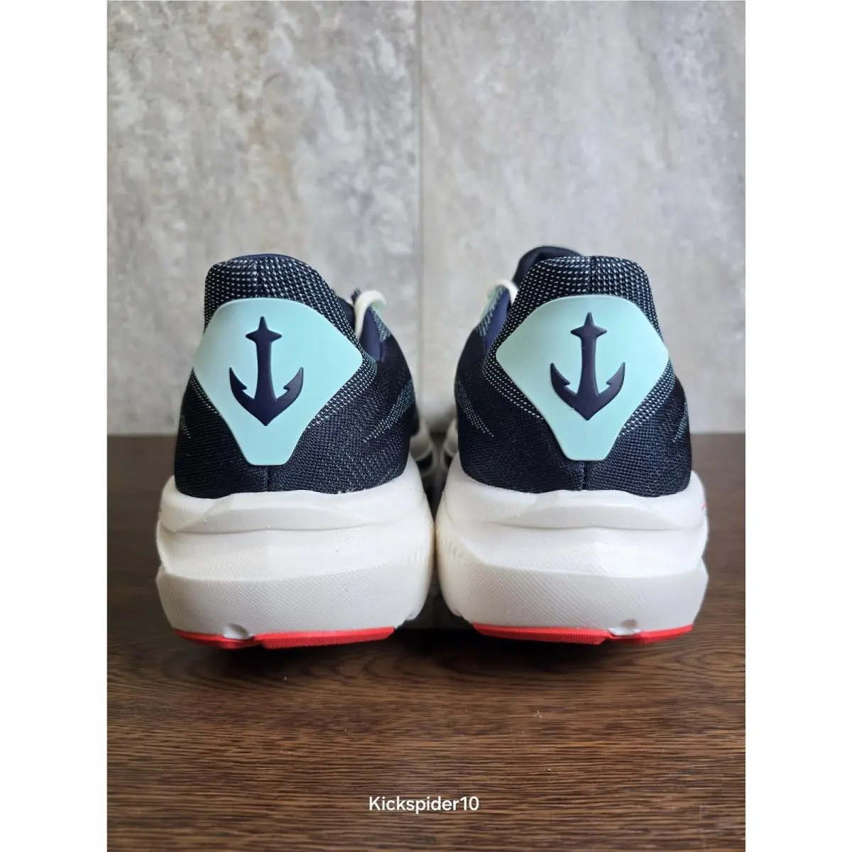 Brooks shoes - Brooks Kraken x Ghost 17 - 1105281D424 - Navy/Ice/Red 1