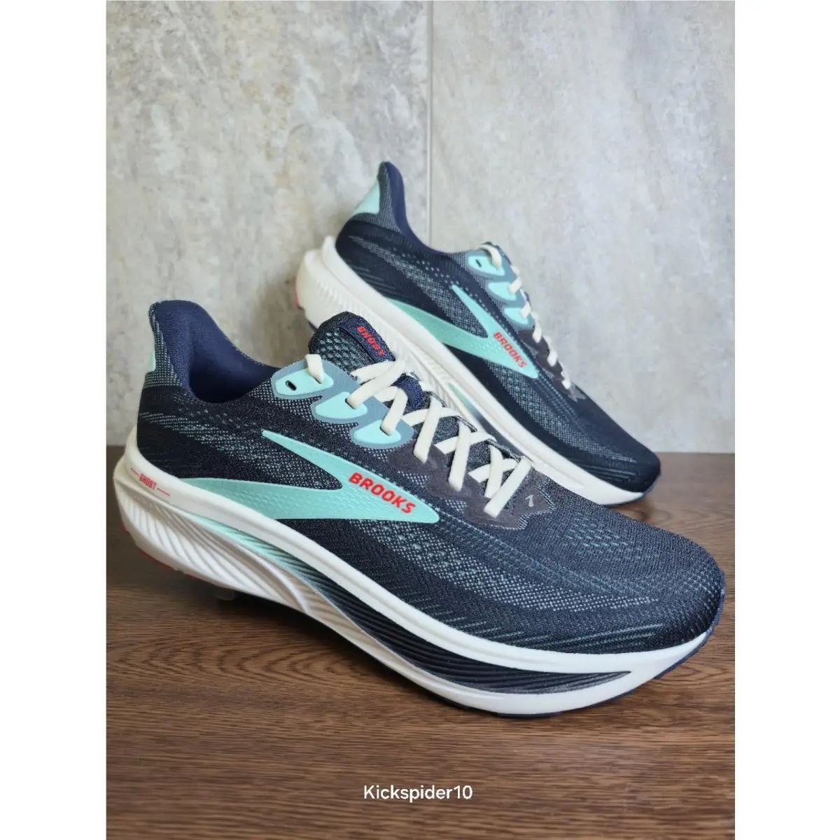 Brooks shoes - Brooks Kraken x Ghost 17 - 1105281D424 - Navy/Ice/Red 4