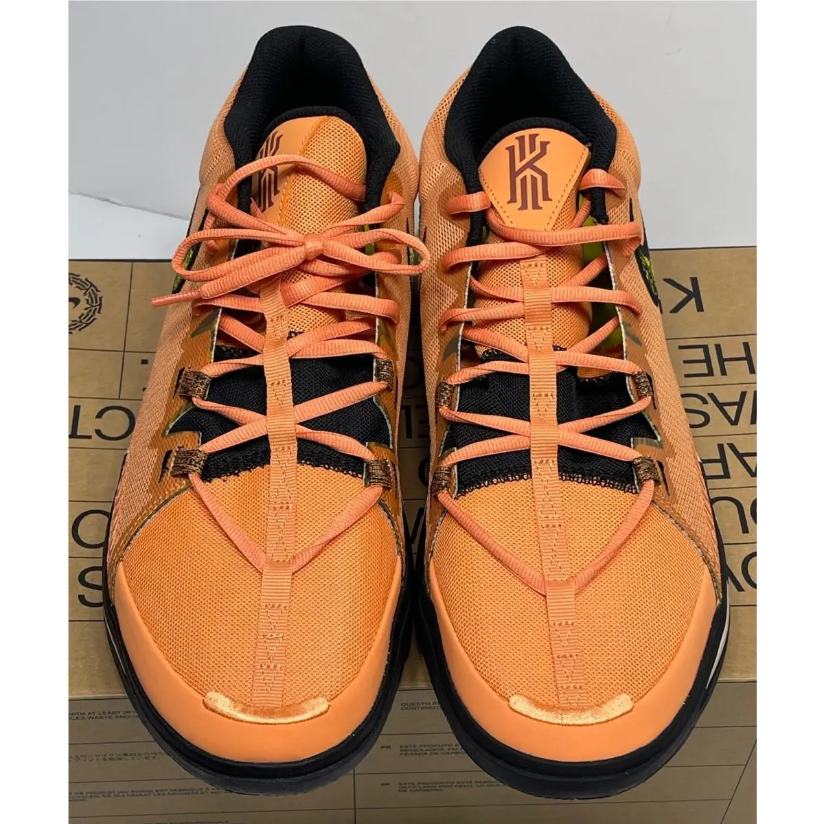 Brooks shoes - Nike Kyrie Flytrap - Nike Kyrie Flytrap - DM1125-800 - Orange (UPC: 196151895227) 3