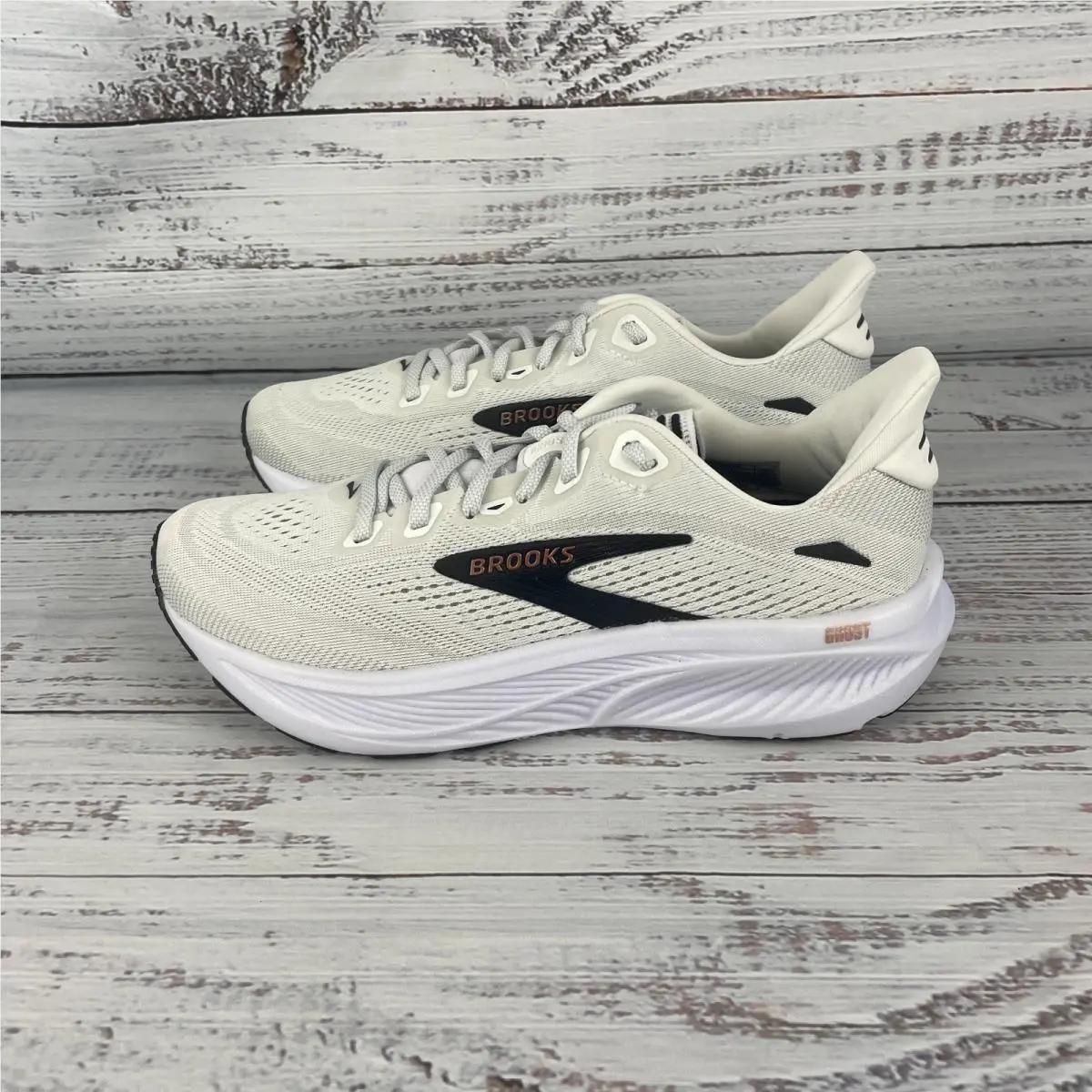 Brooks shoes - Brooks Ghost - Ghost - White (UPC: 195394872460) 4