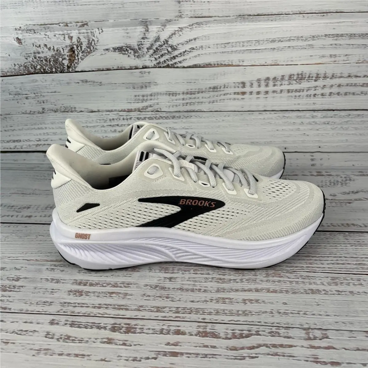 Brooks shoes - Brooks Ghost - Ghost - White (UPC: 195394872705) 2