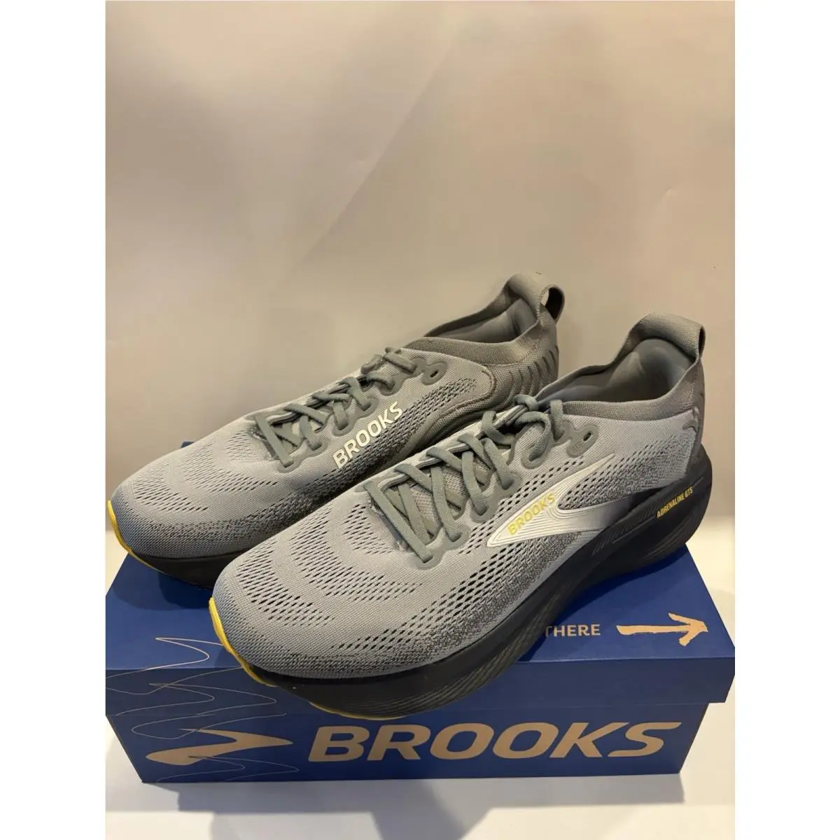 Brooks shoes - Brooks Glycerin 23 - Glycerin - Primer Grey/ Ebony/ Jasmin 1