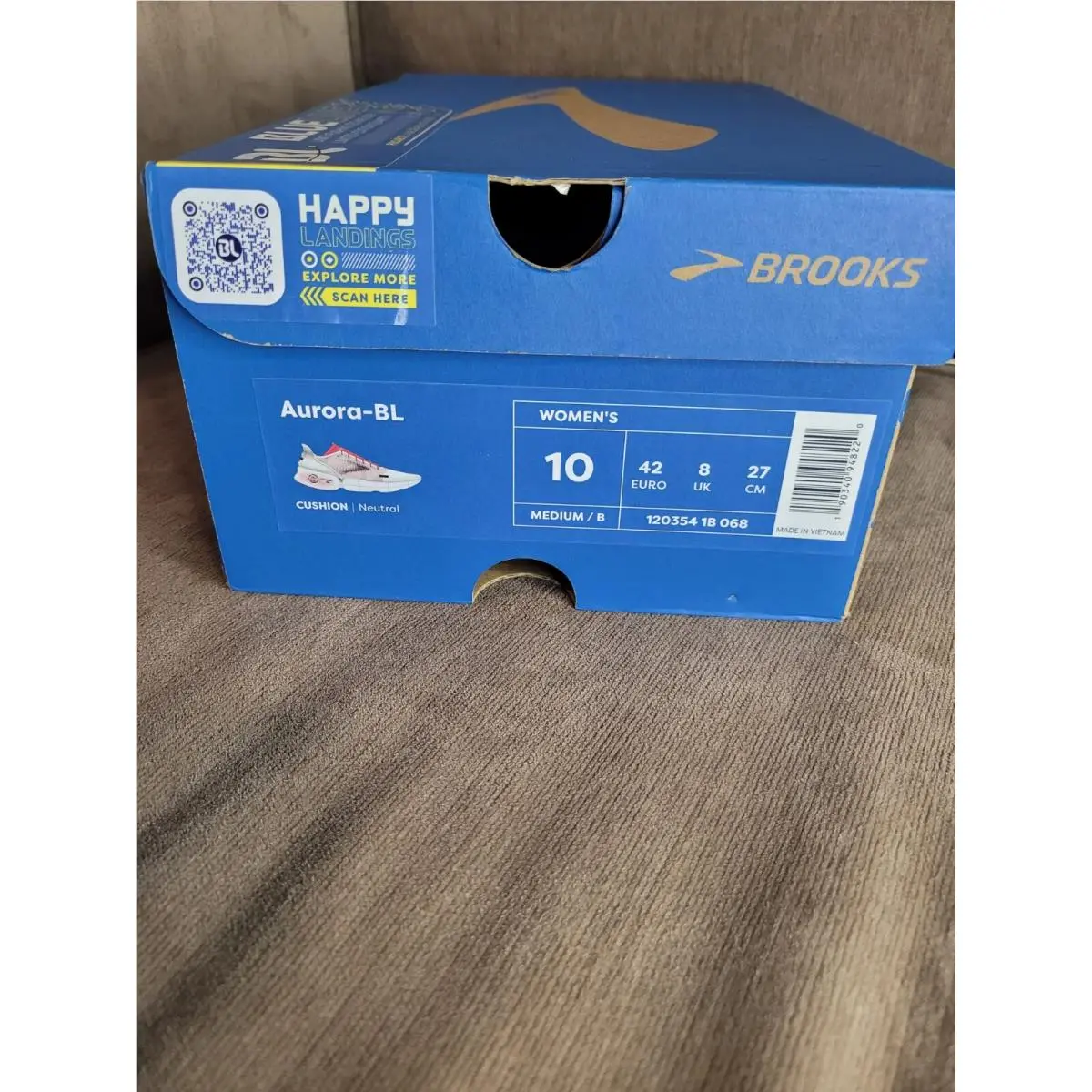Brooks shoes - Brooks Aurora - Aurora - 1203541B068 - Grey/Coral/Black, Manufacturer: Grey/Coral/Black (UPC: 190340948244) 10
