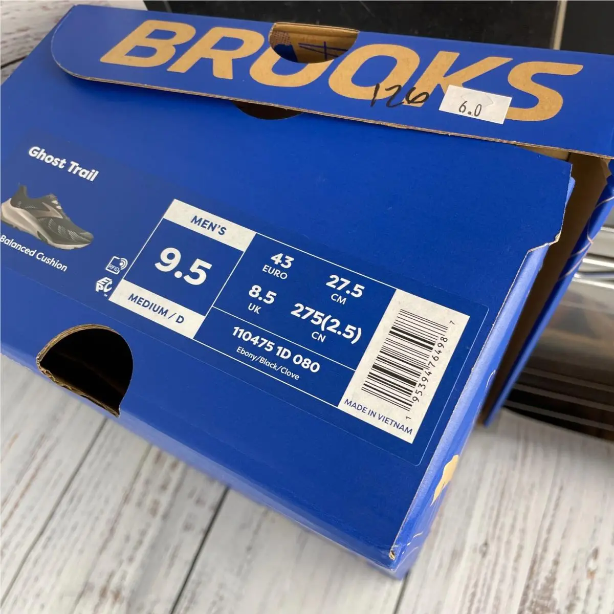Brooks shoes - Brooks Ghost - Ghost - Black (UPC: 195394764987) 9