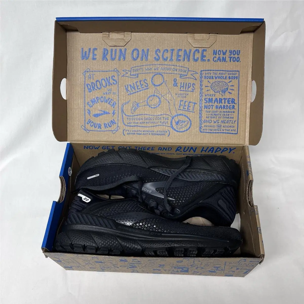 Brooks shoes - Brooks Adrenaline GTS 22 - Adrenaline GTS - 120353-1B-020 - Black (UPC: 190340946202) 7