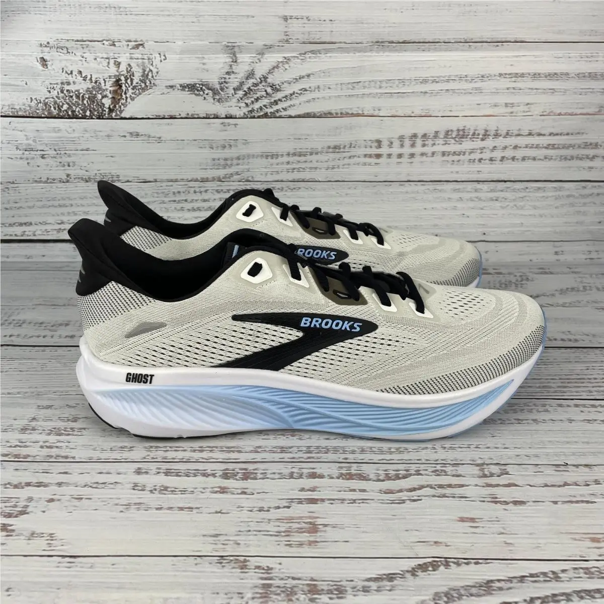Brooks shoes - Brooks Ghost - Ghost - White (UPC: 195394870022) 3