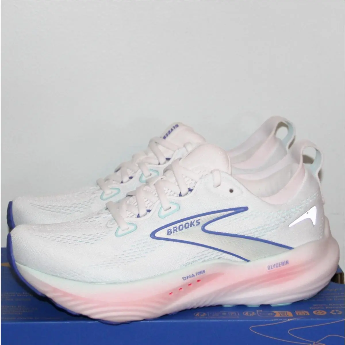 Brooks shoes - Brooks Glycerin 22 - Glycerin - 120420-1D-077 - White (UPC: 195394614466) 0