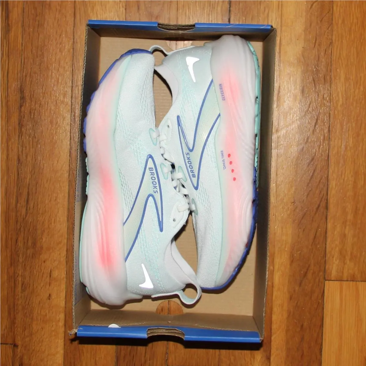 Brooks shoes - Brooks Glycerin 22 - Glycerin - 120420-1D-077 - White (UPC: 195394614466) 5