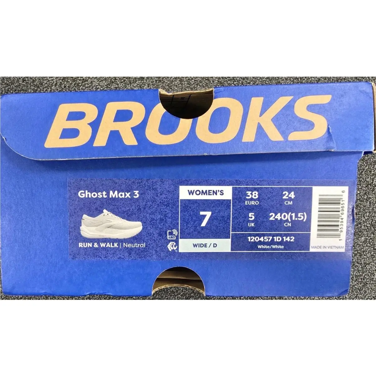 Brooks shoes - Ghost Max 3 - Ghost Max - 120457 1D 181 - White, Grey 3