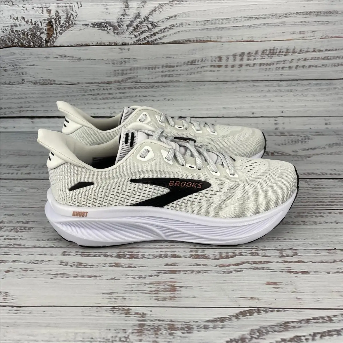 Brooks shoes - Brooks Ghost - Ghost - White (UPC: 195394872507) 3