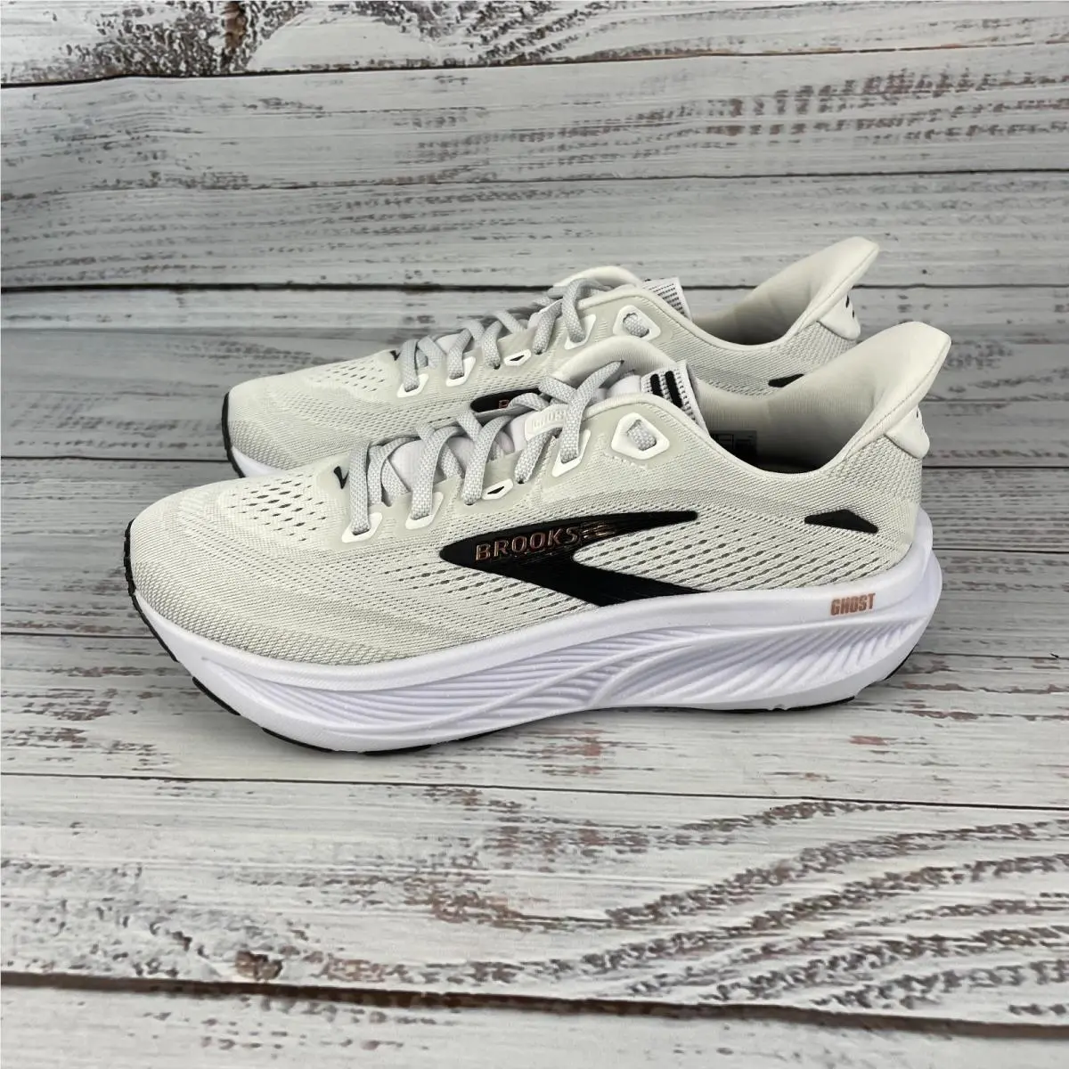 Brooks shoes - Brooks Ghost - Ghost - White (UPC: 195394872507) 5