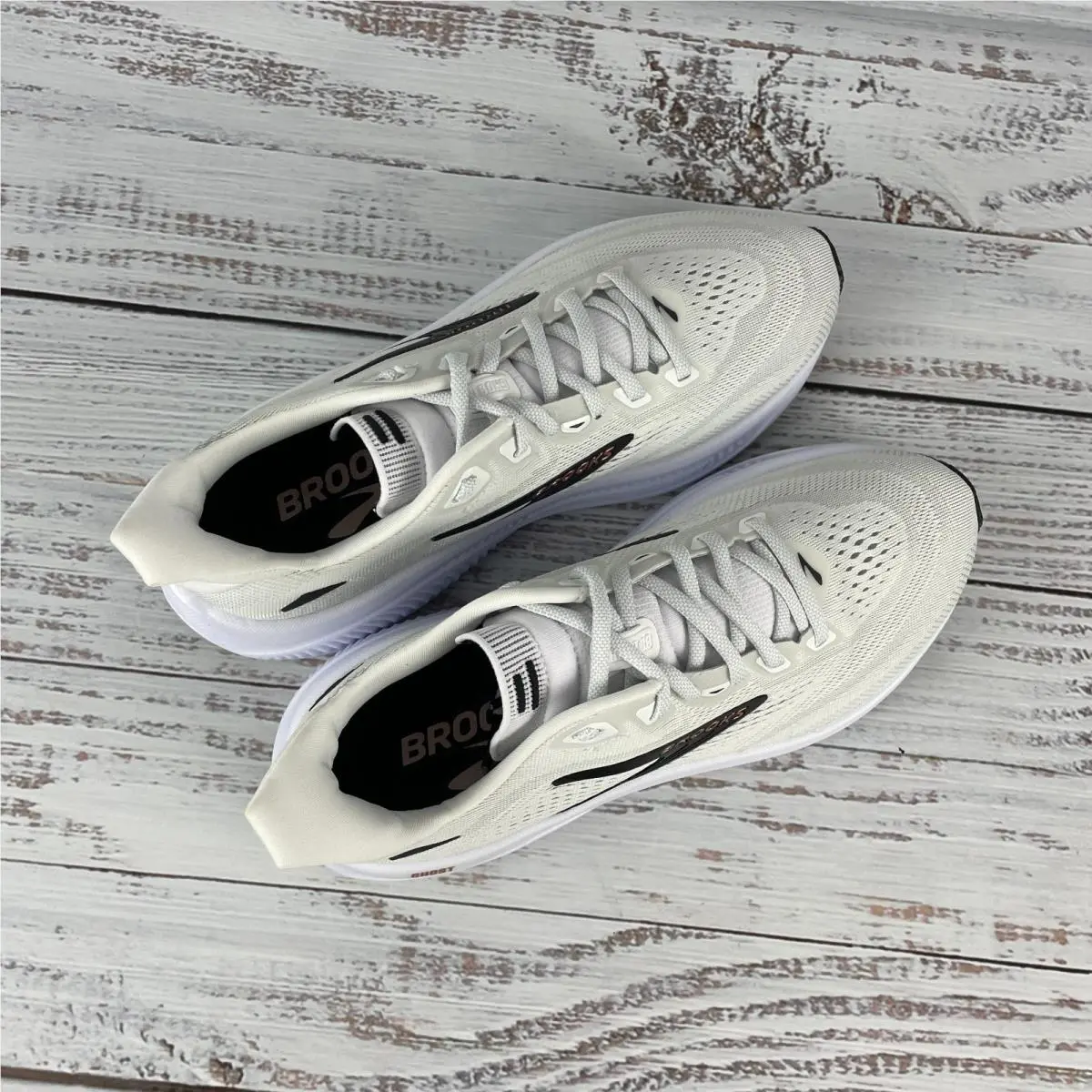 Brooks shoes - Brooks Ghost - Ghost - White (UPC: 195394872507) 6