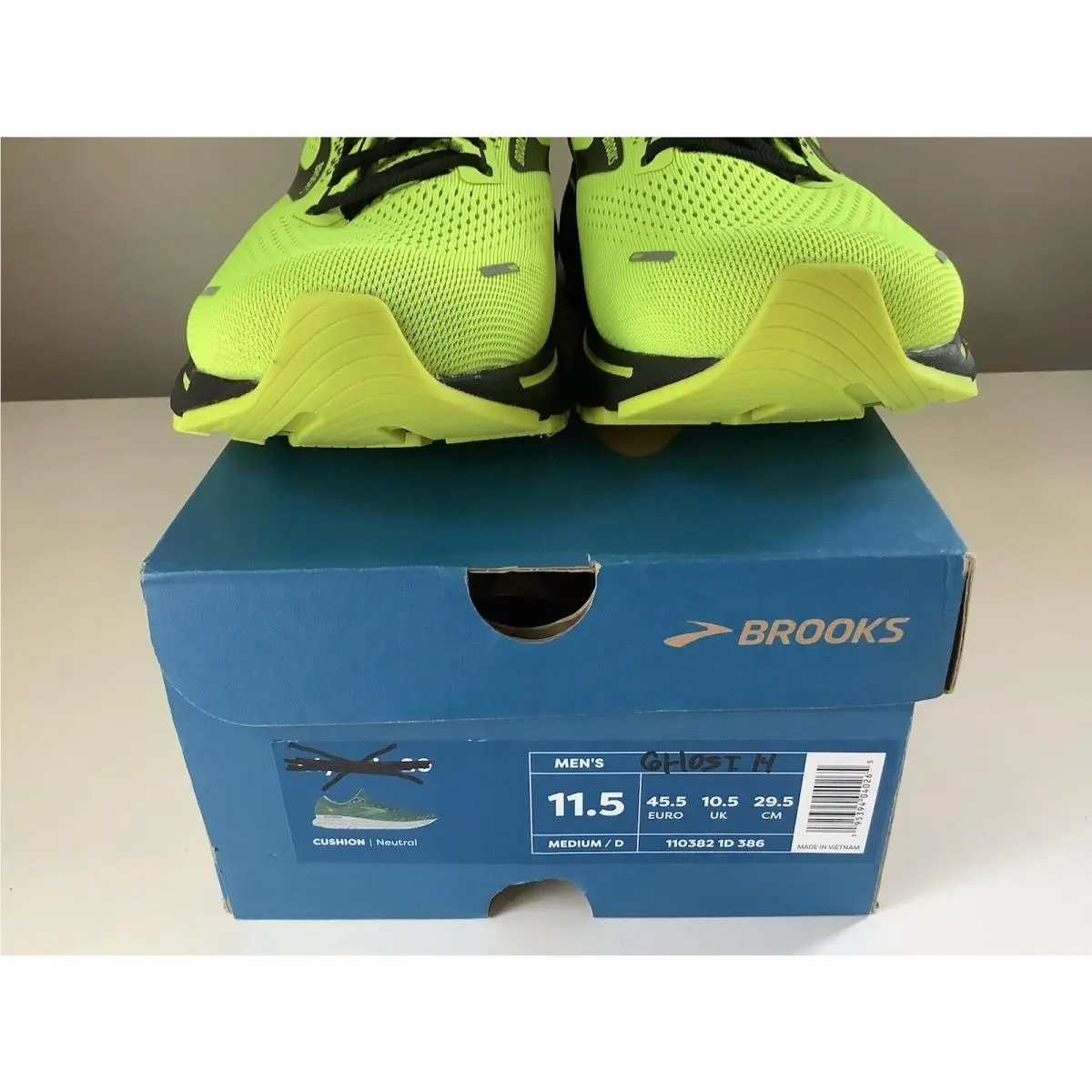 Brooks shoes - Brooks Ghost 14 - Ghost - Yellow 6