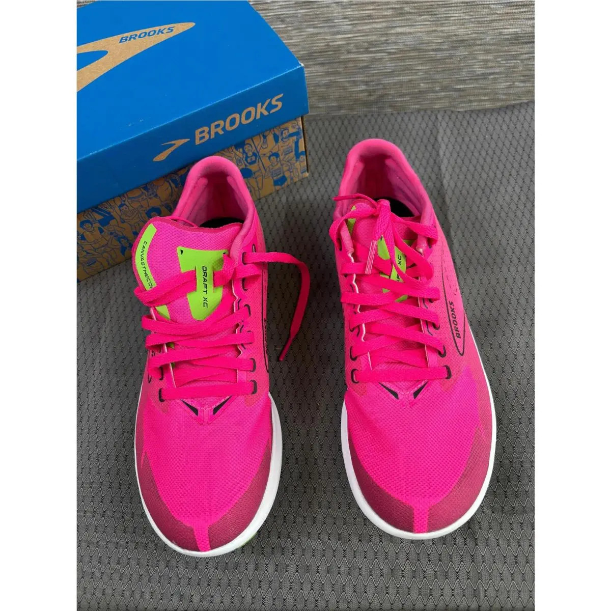 Brooks shoes - Brooks Draft XC Spikeless - Draft Spikeless - Pink 0