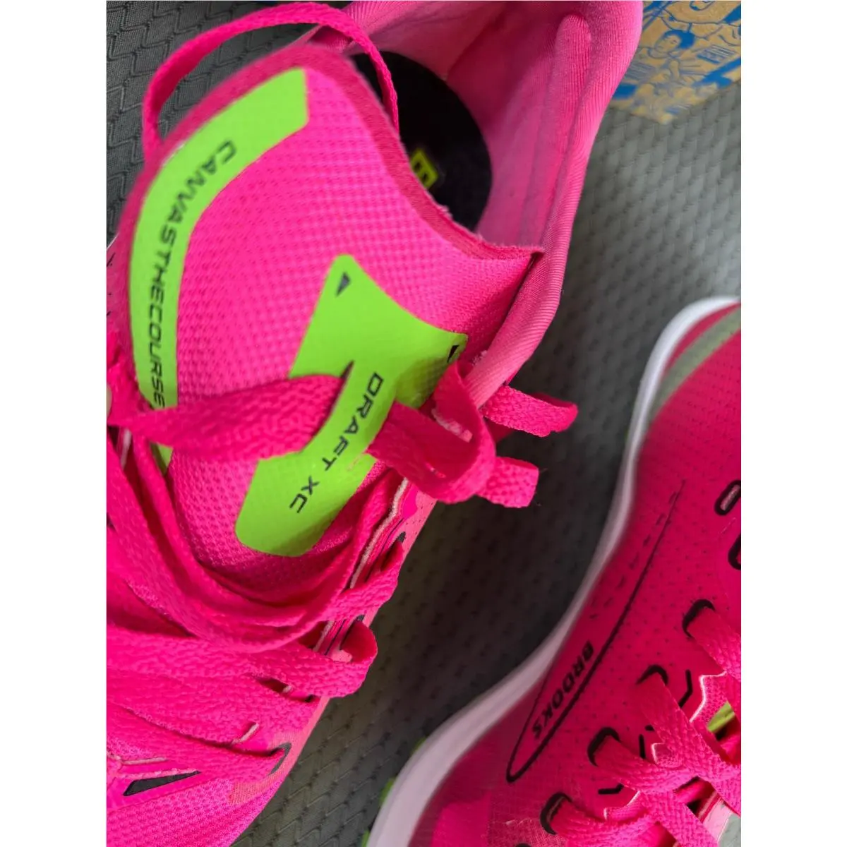 Brooks shoes - Brooks Draft XC Spikeless - Draft Spikeless - Pink 1