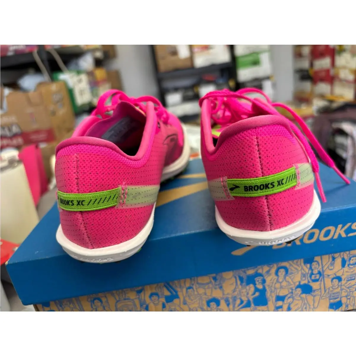 Brooks shoes - Brooks Draft XC Spikeless - Draft Spikeless - Pink 7