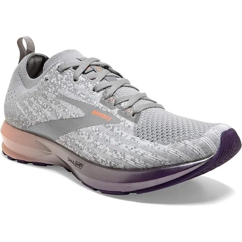 Brooks Levitate 3 Women’s Running Shoes White Grey Size 6 B Athletic Sneaker