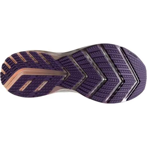 Brooks shoes - White / Grey / Purple / Cantaloupe (UPC: 190340686979) 1