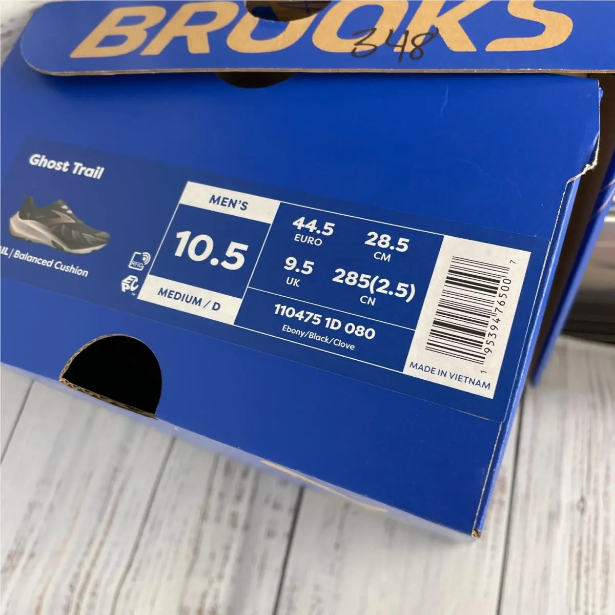 Brooks shoes - Brooks Ghost - Ghost - Black (UPC: 195394765007) 9
