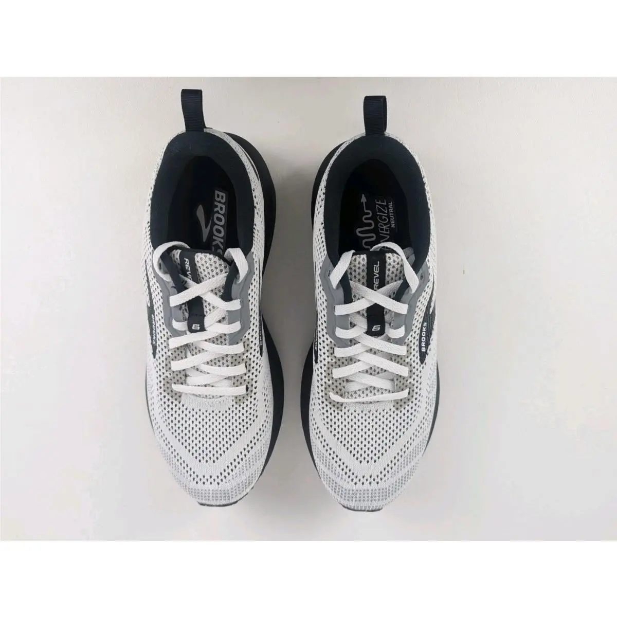Brooks shoes - Brooks Revel 6 - Revel - 120386-1B-121 - White 4