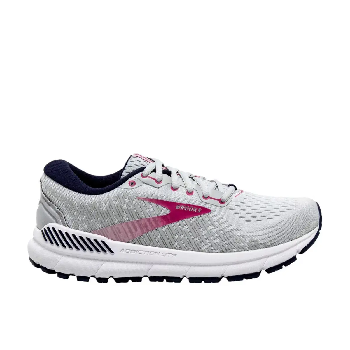 Brooks Addiction Gts 15 Oyster / Peacoat / Lilac Rose 120352 1D 054 Women`s Size