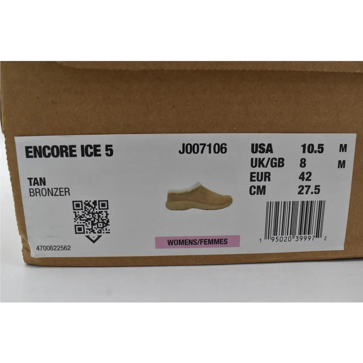 Merrell shoes - Merrell Encore Ice 5 - Encore Ice - J007106 - Brown (UPC: 195020399972) 9